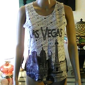 Passion crochet white tank top